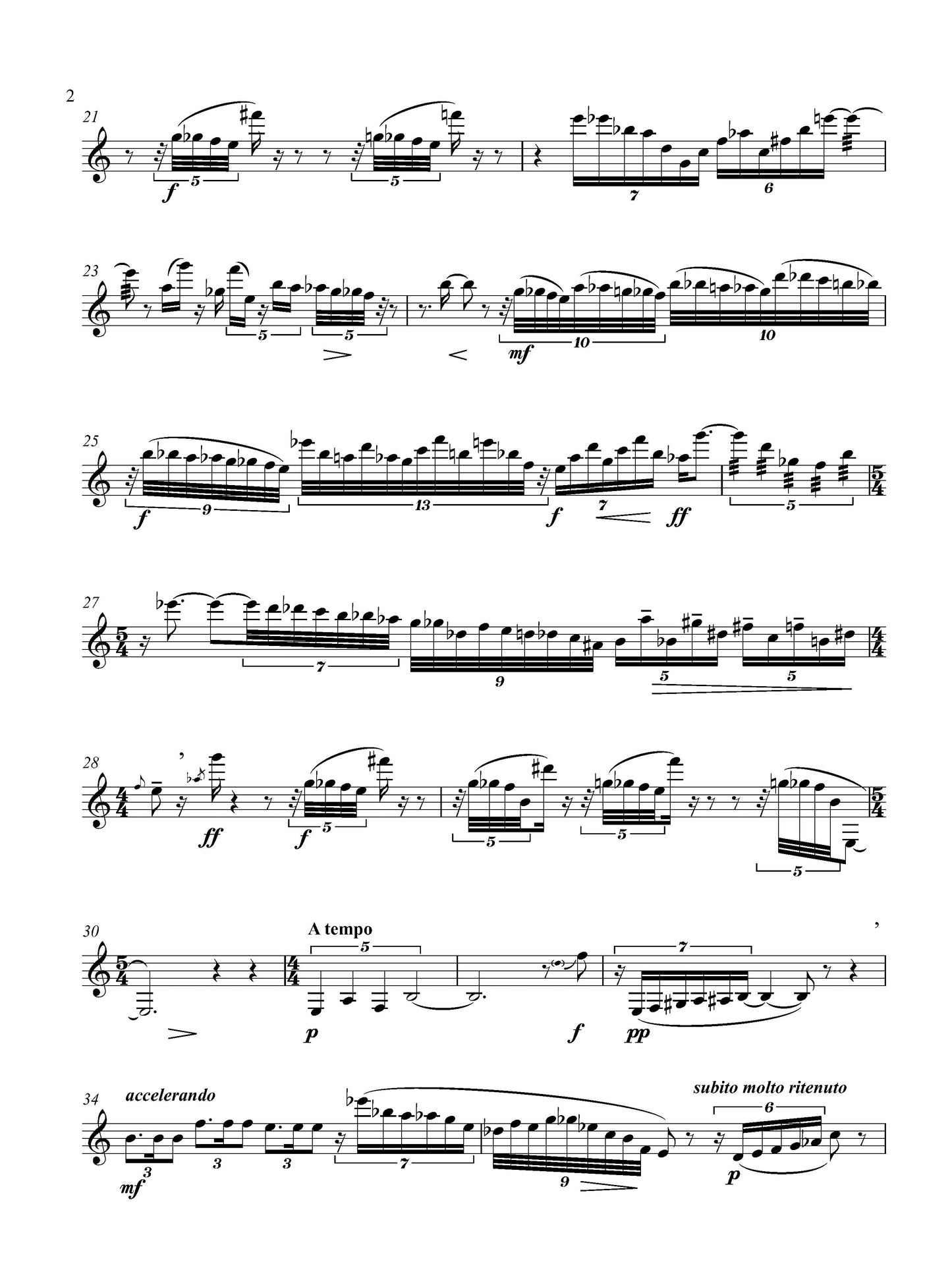 SOLILOQUY for solo clarinet
