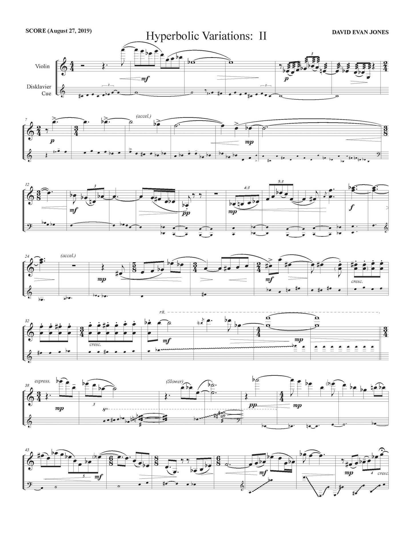 Hyperbolic Variations