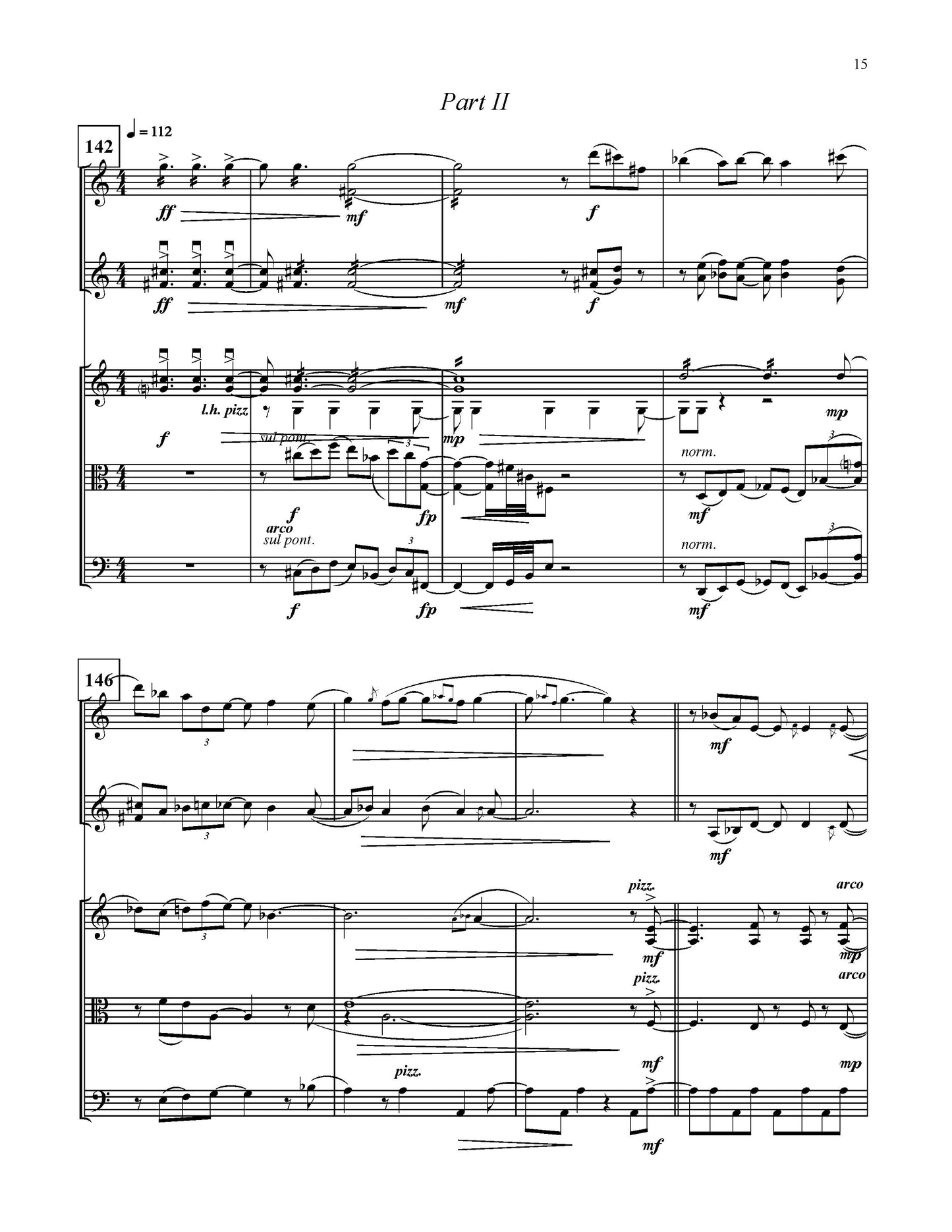 DEPARTURES - Version for string trio, daegum, haegum