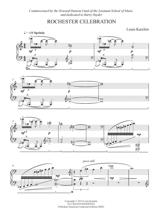 ROCHESTER CELEBRATION