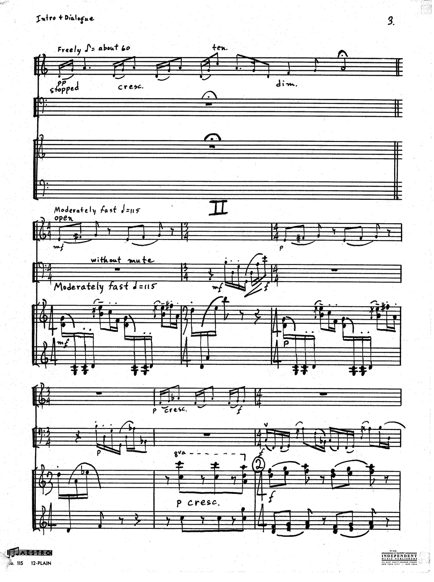 INTRODUCTION & DIALOGUE