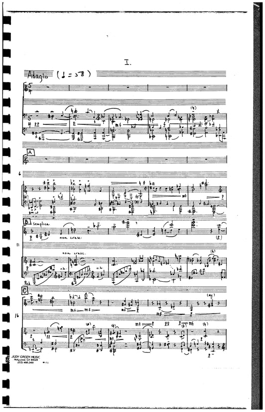 CONCERTO for violin and orchestra