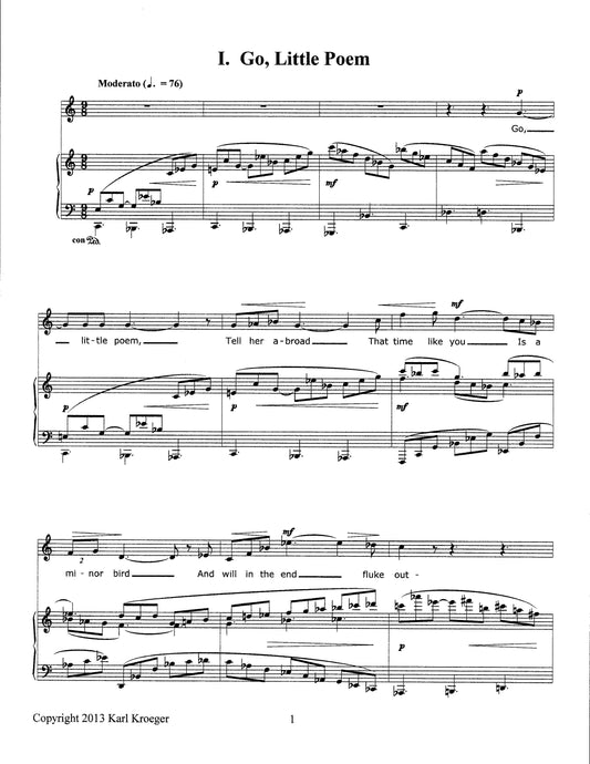 Metaphors - Three Songs for Voice and Piano