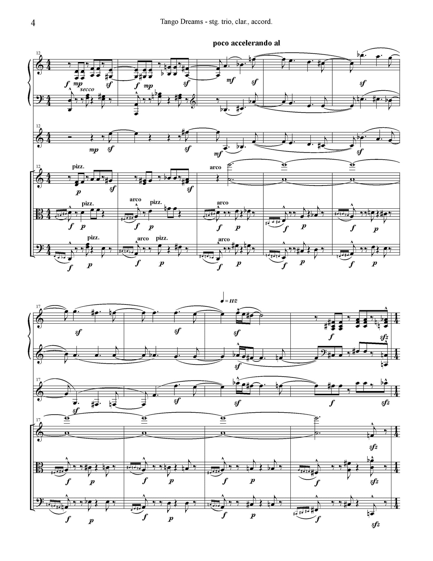 TANGO DREAMS - Quintet version