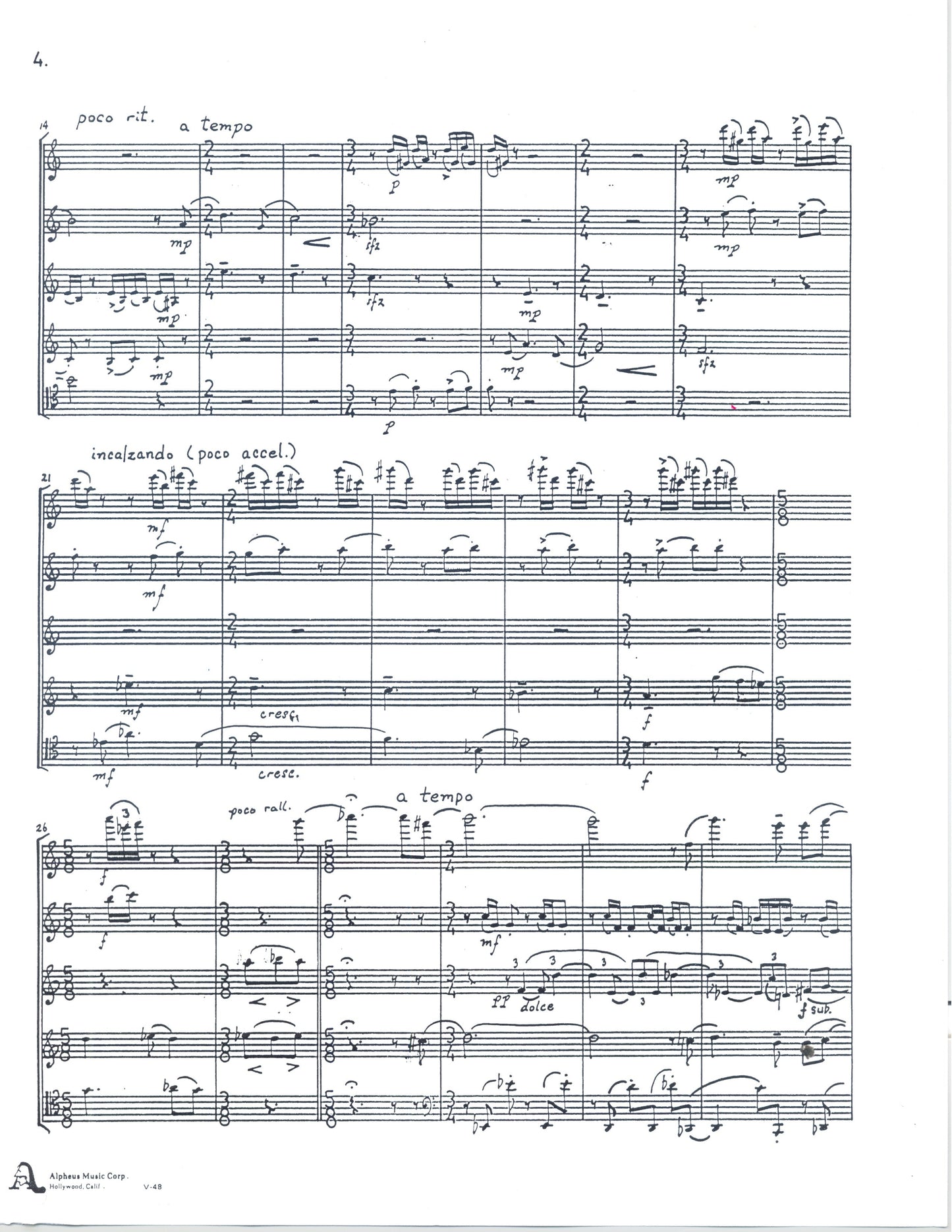 LITTLE SUITE FOR THREE HORNS