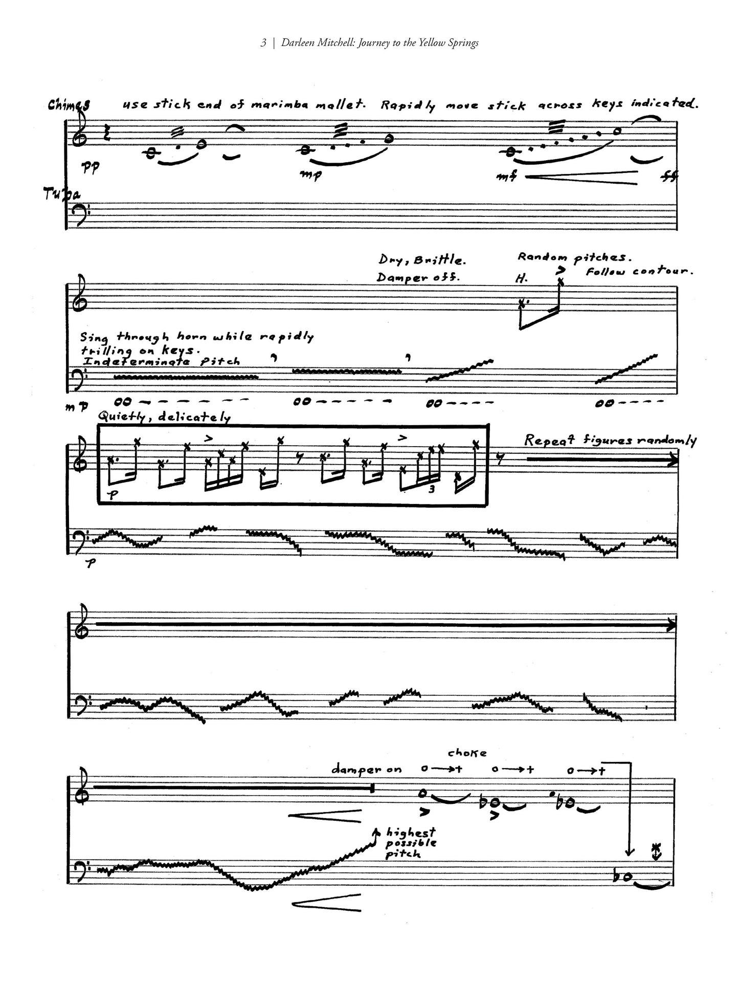 JOURNEY TO THE YELLOW SPRINGS