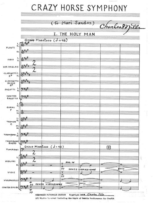 Crazy Horse Symphony (Symph. No.4)