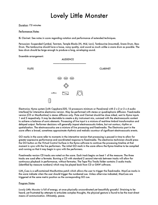 Lovely Little Monster