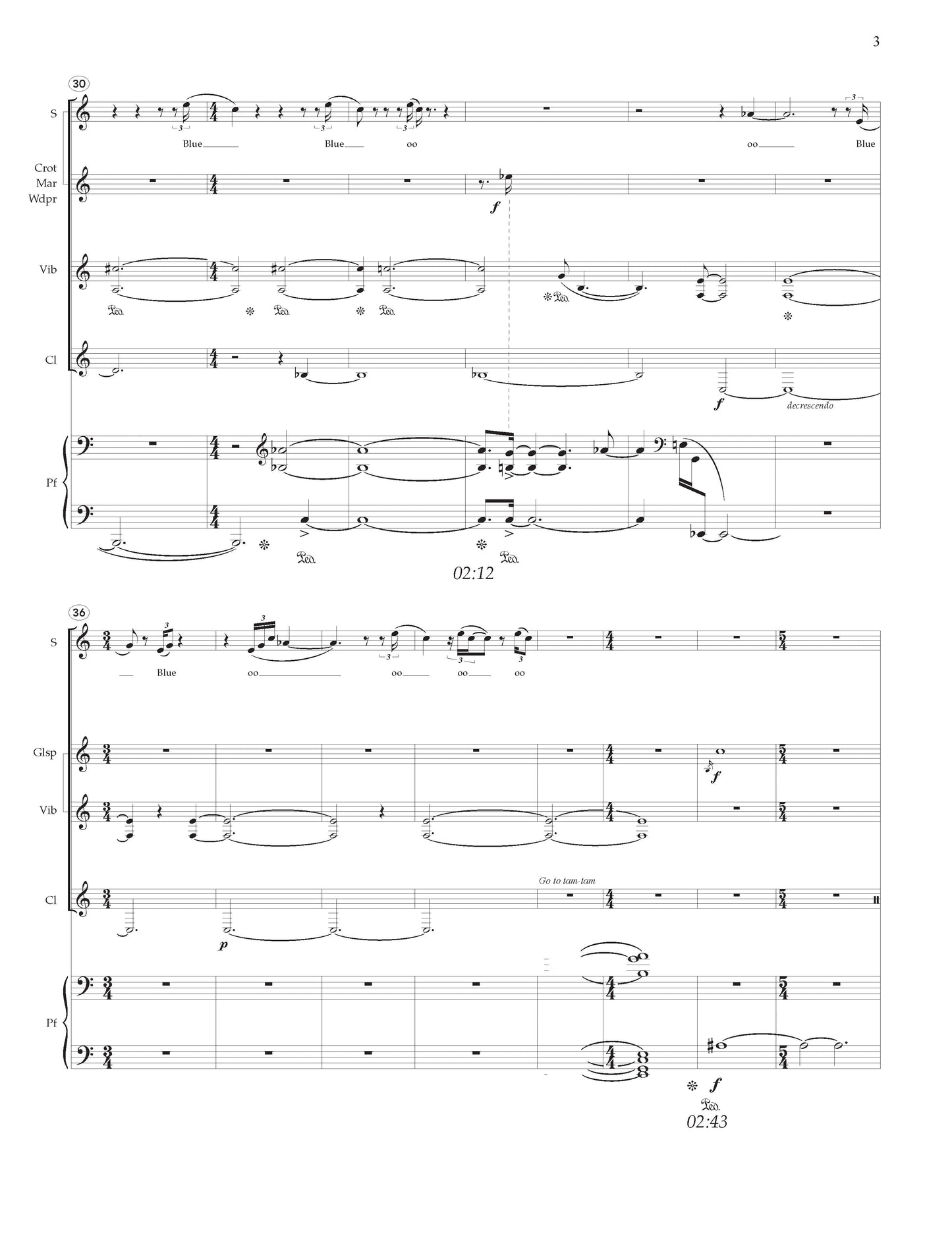 Blue in the Distance