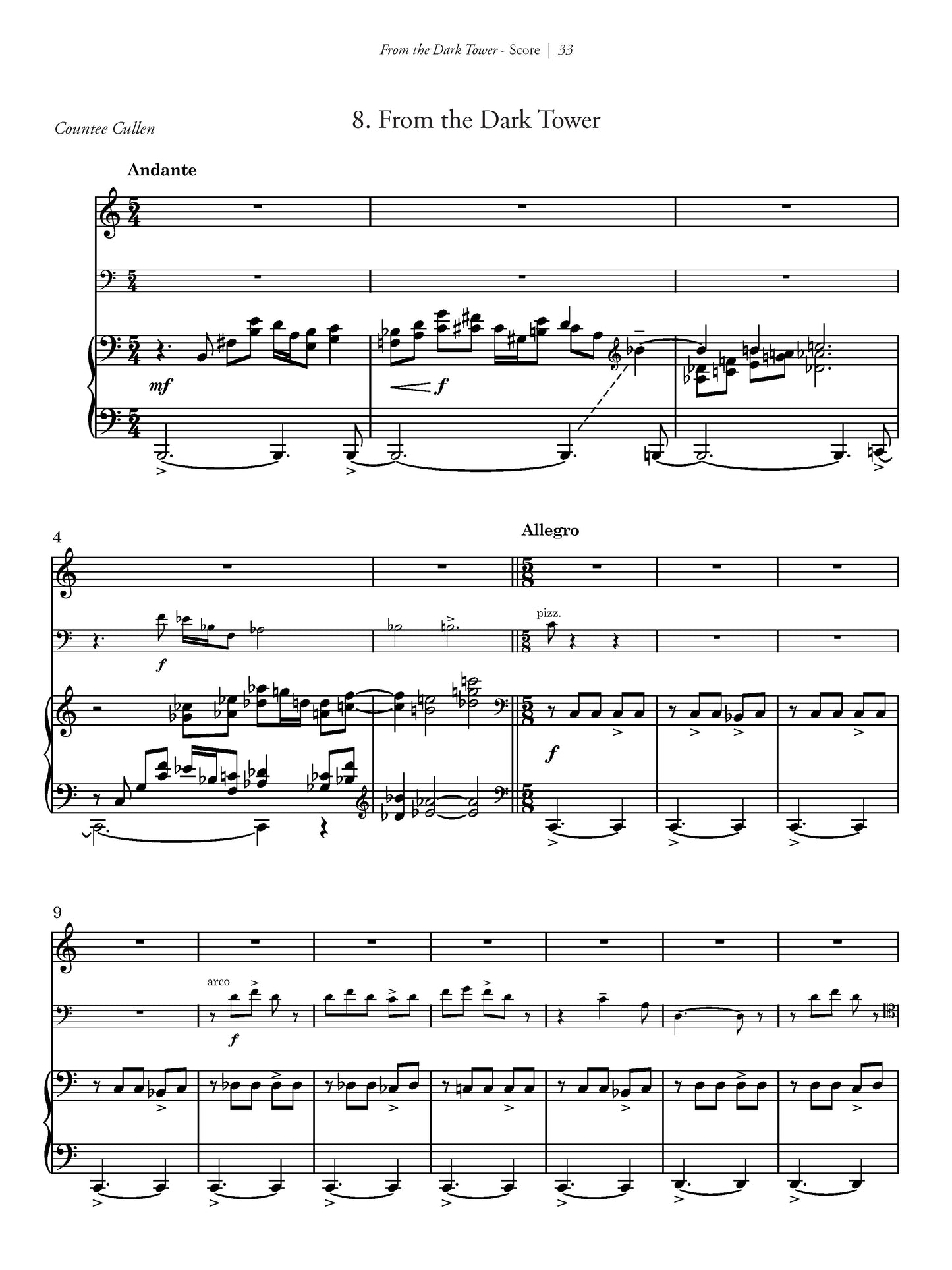 FROM THE DARK TOWER - chamber version 8 songs