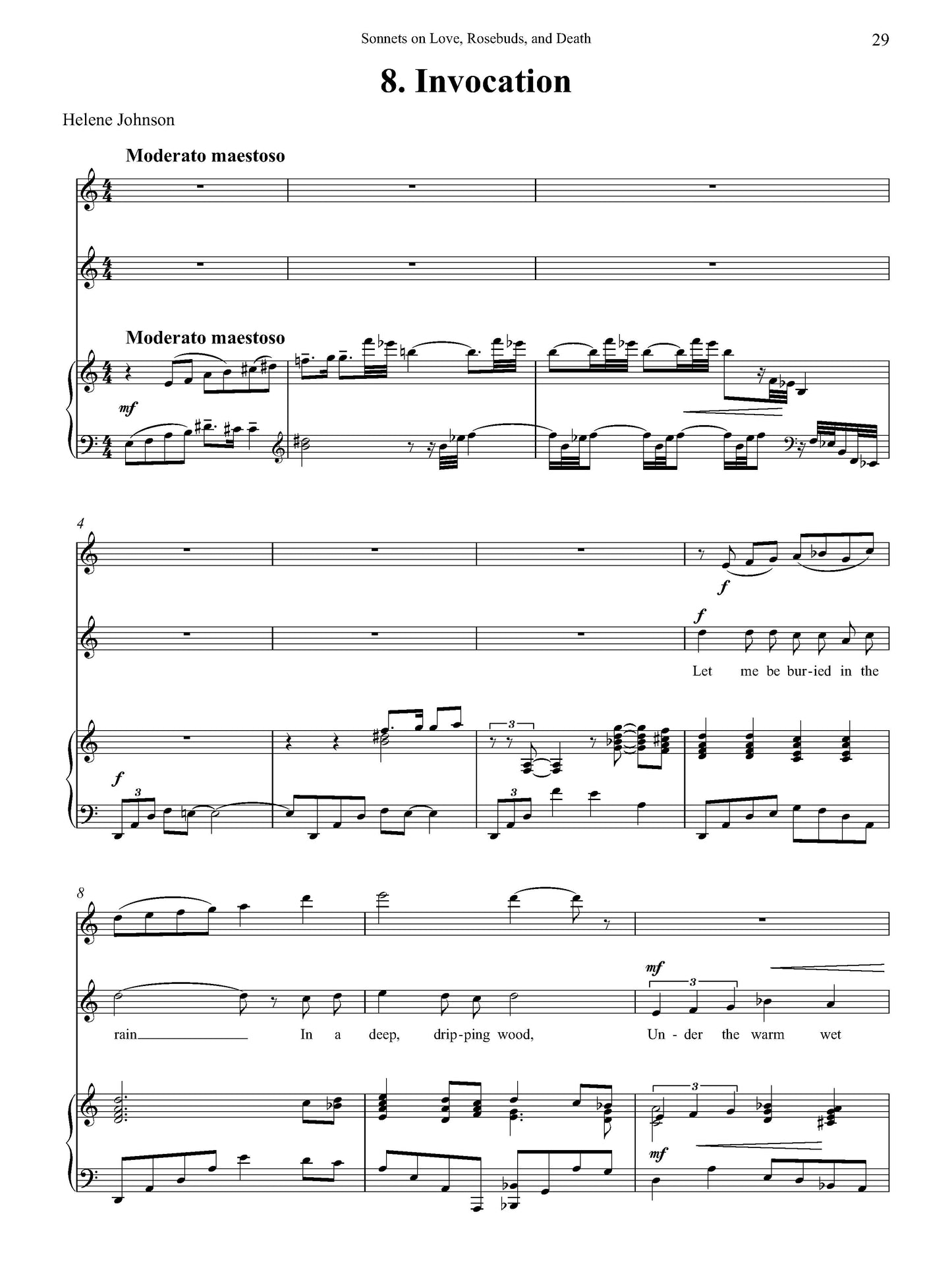 Sonnets On Love Rosebuds And Death