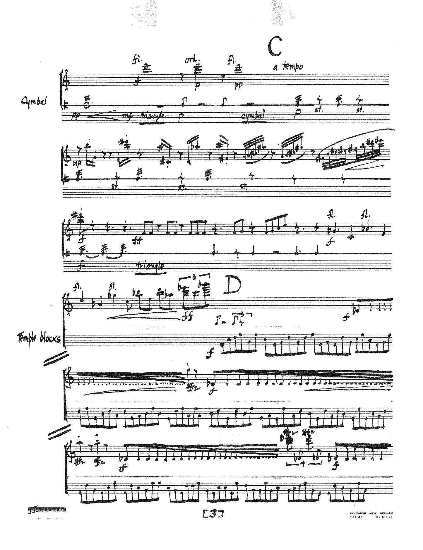 DIALOGUE for Alto Flute and Percussion
