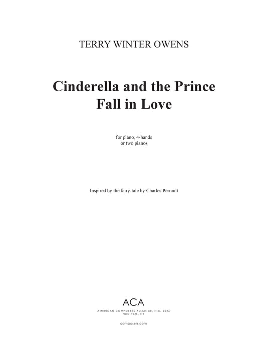 Cinderella and the Prince Fall in Love