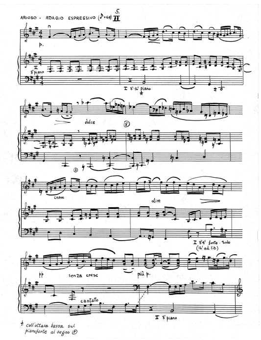 SONATINA for violin and harpsichord