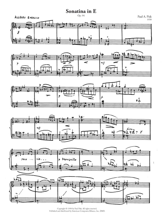 Sonatina in E, Op. 94