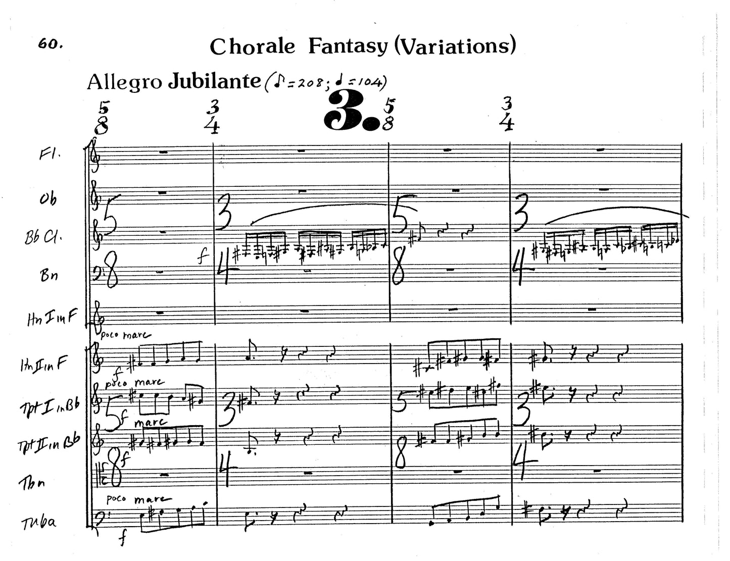 DOUBLE QUINTET FOR WOODWINDS and BRASS