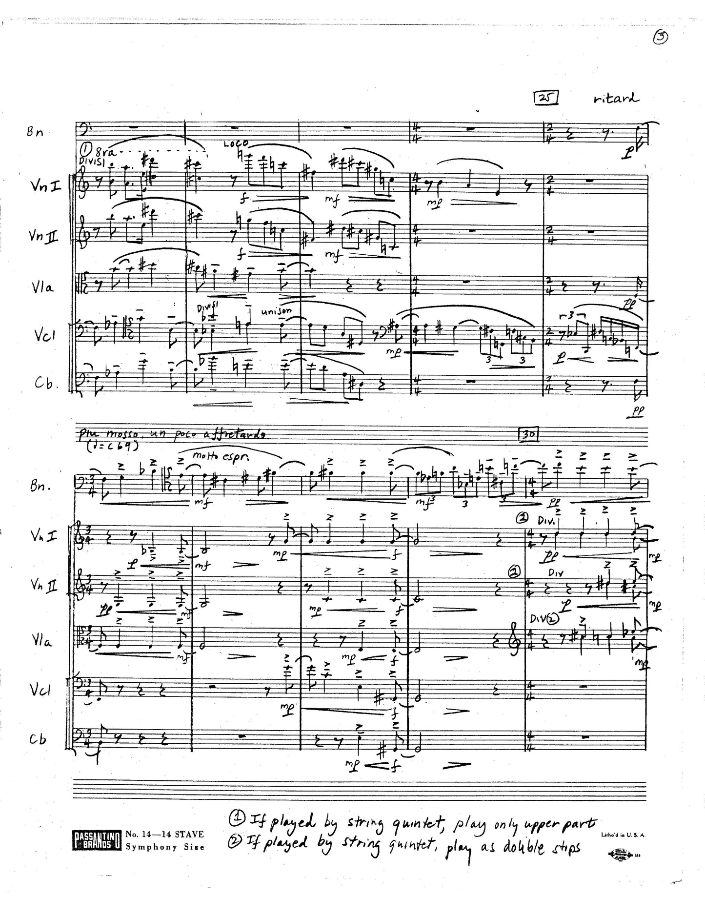 FANTASY for bassoon and strings