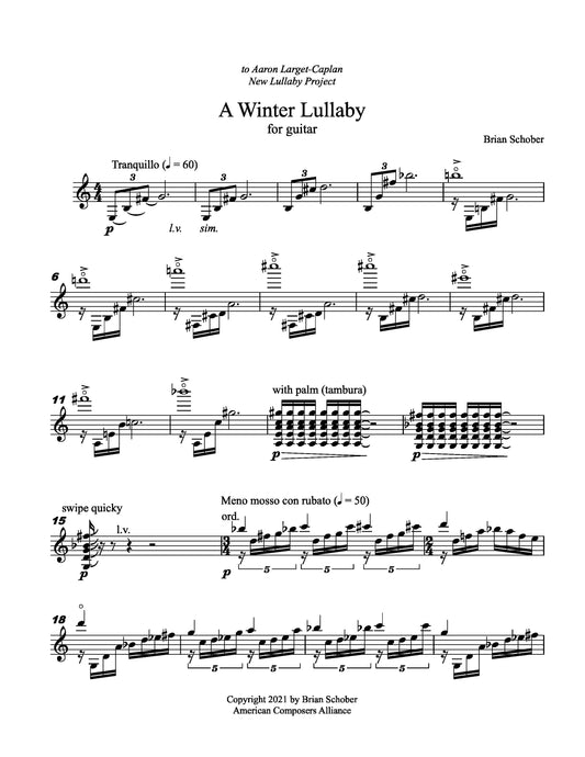 Winter Lullaby