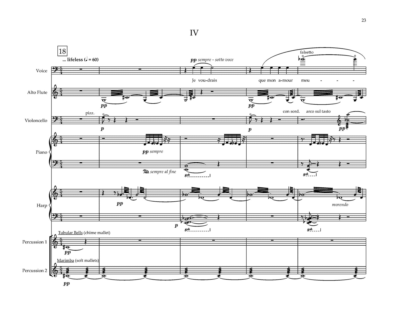 Four Poems of Samuel Beckett