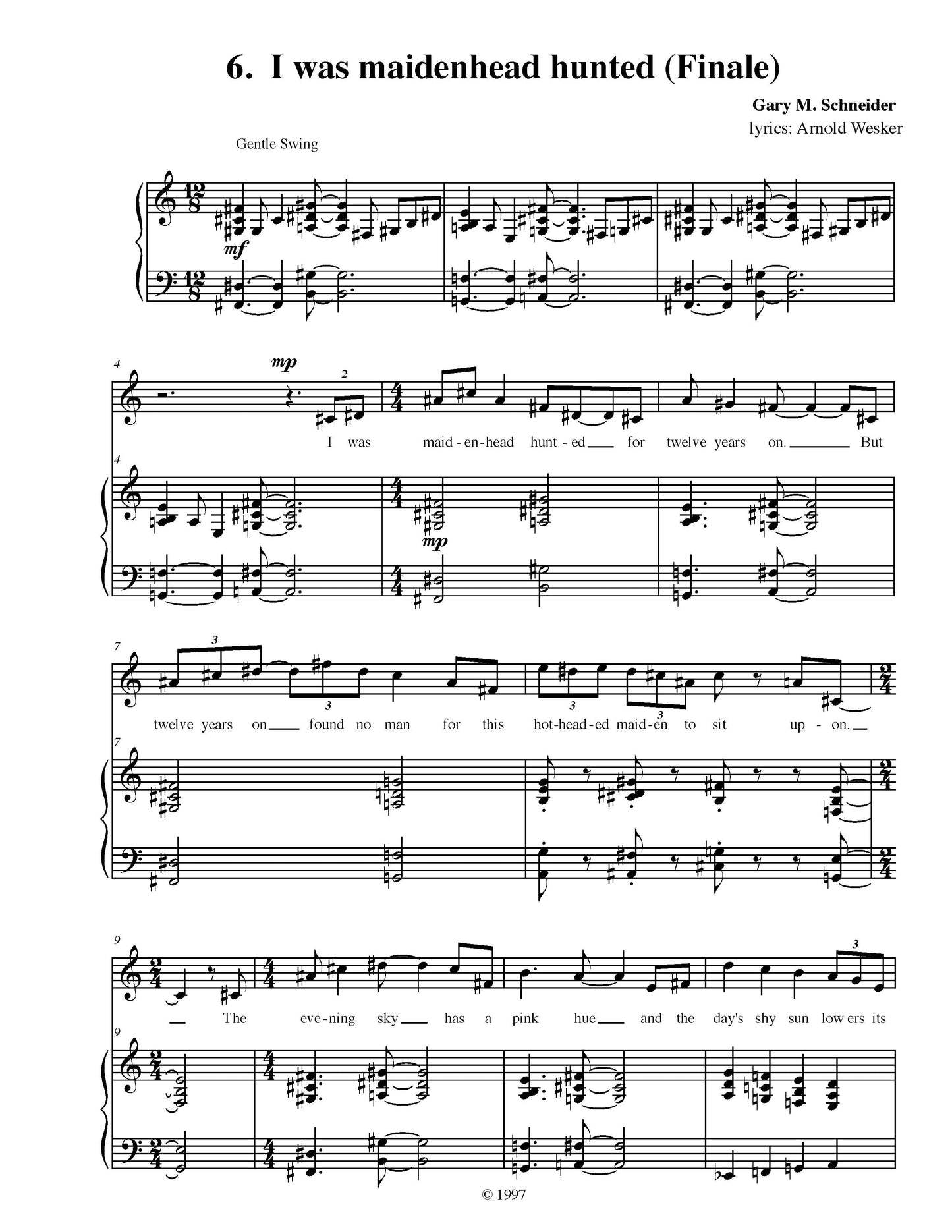 Songs from "Letter to a Daughter"