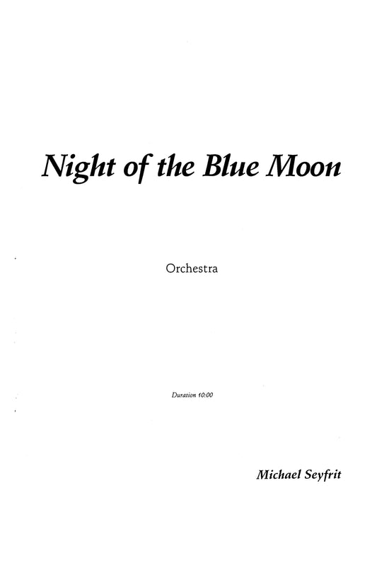 Night of the Blue Moon