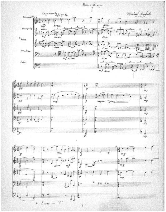 BRASS RINGS brass quintet