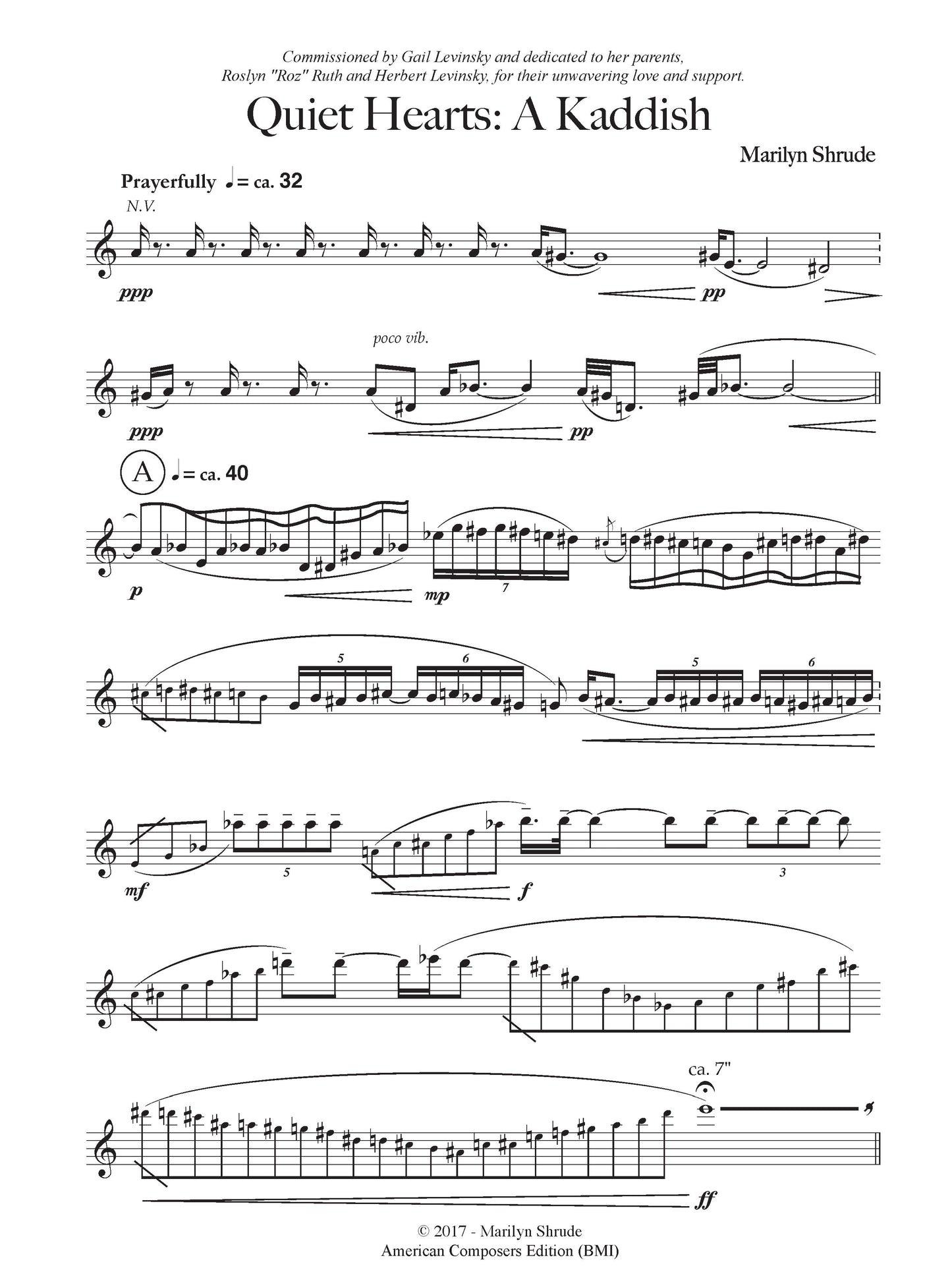 QUIET HEARTS: A KADDISH