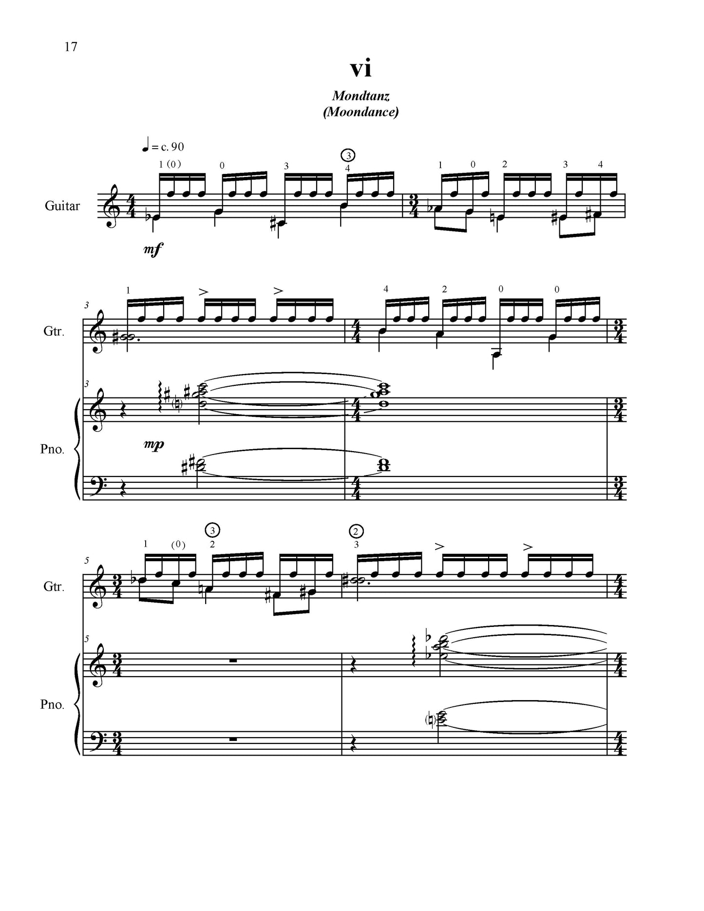 Sechs Miniaturen das Meer