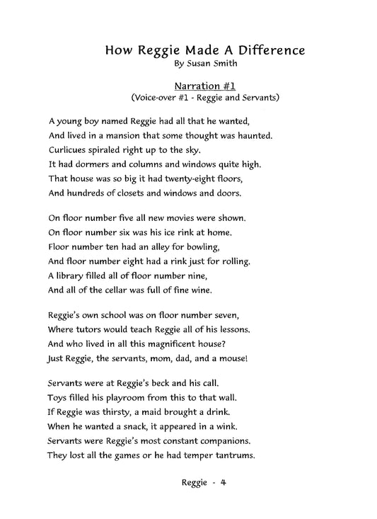 Reggie or How Reggie Made a Difference