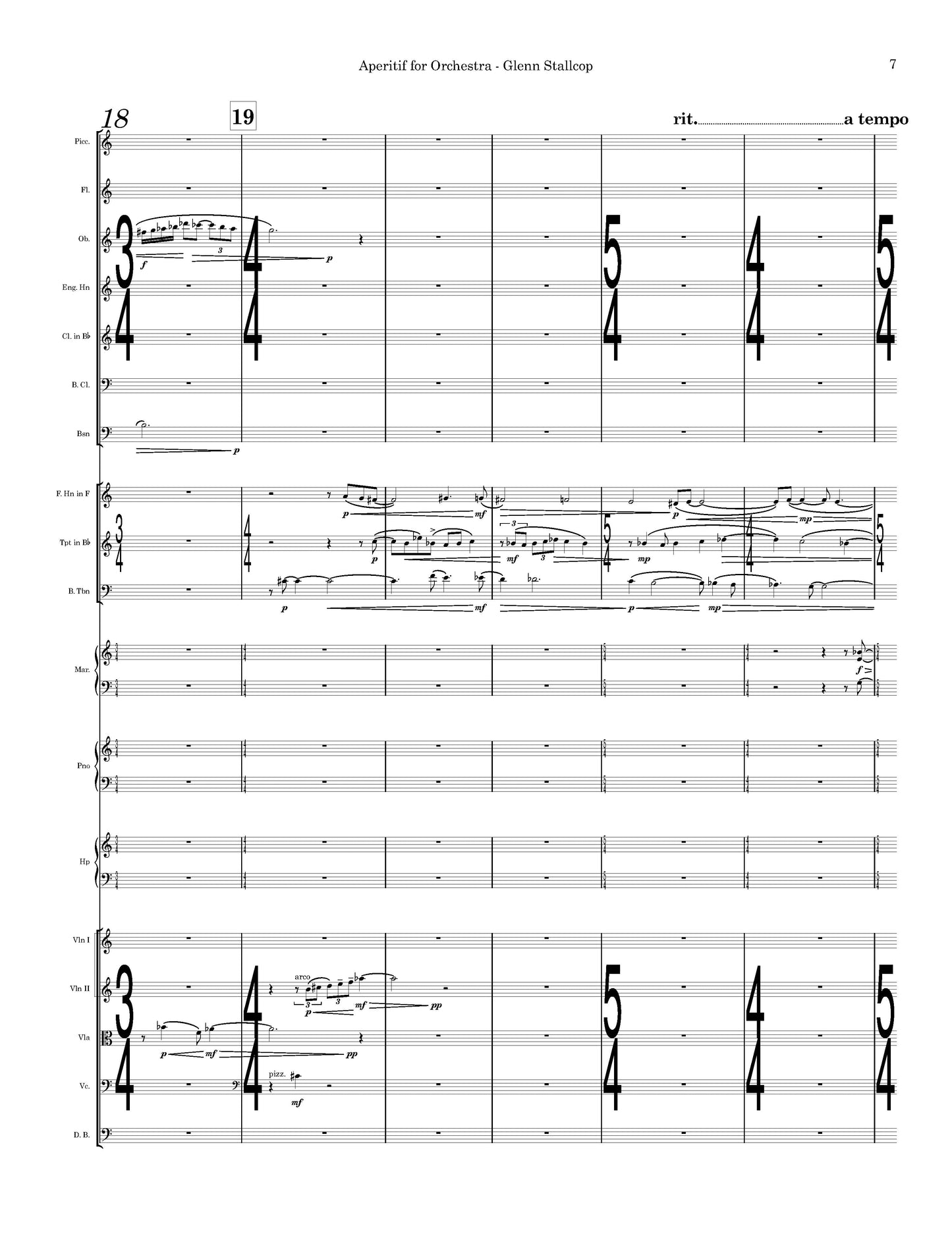 Aperitif for Orchestra