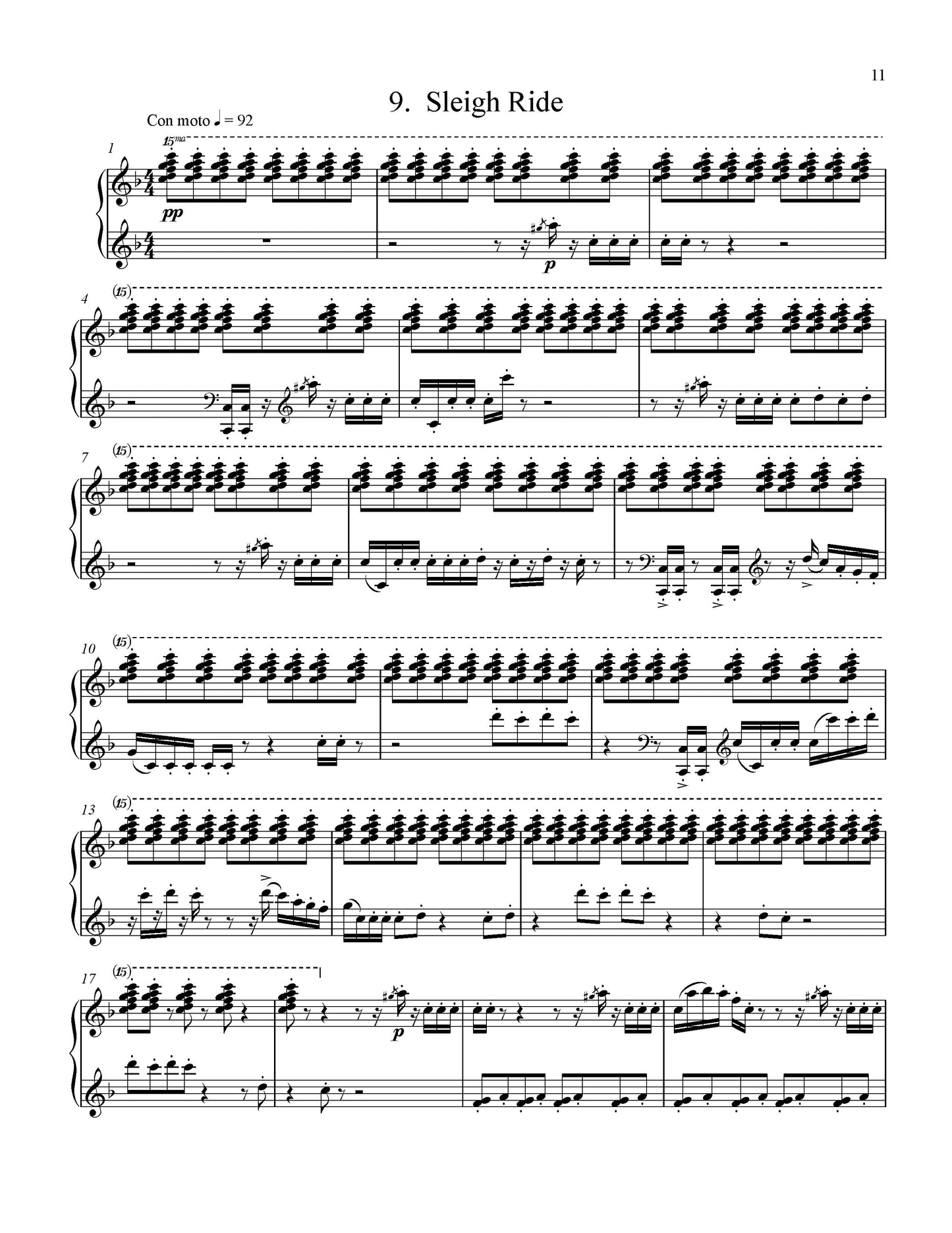 CONCERT DANCES SET 3