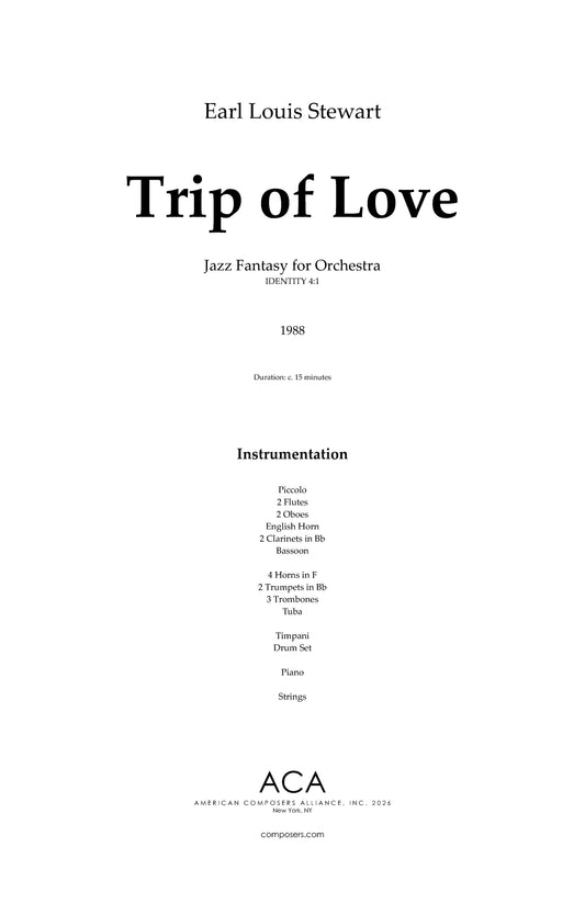 Trip of Love: Jazz Fantasy