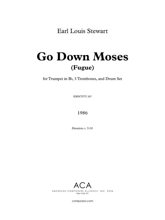 Go Down Moses (Fugue)