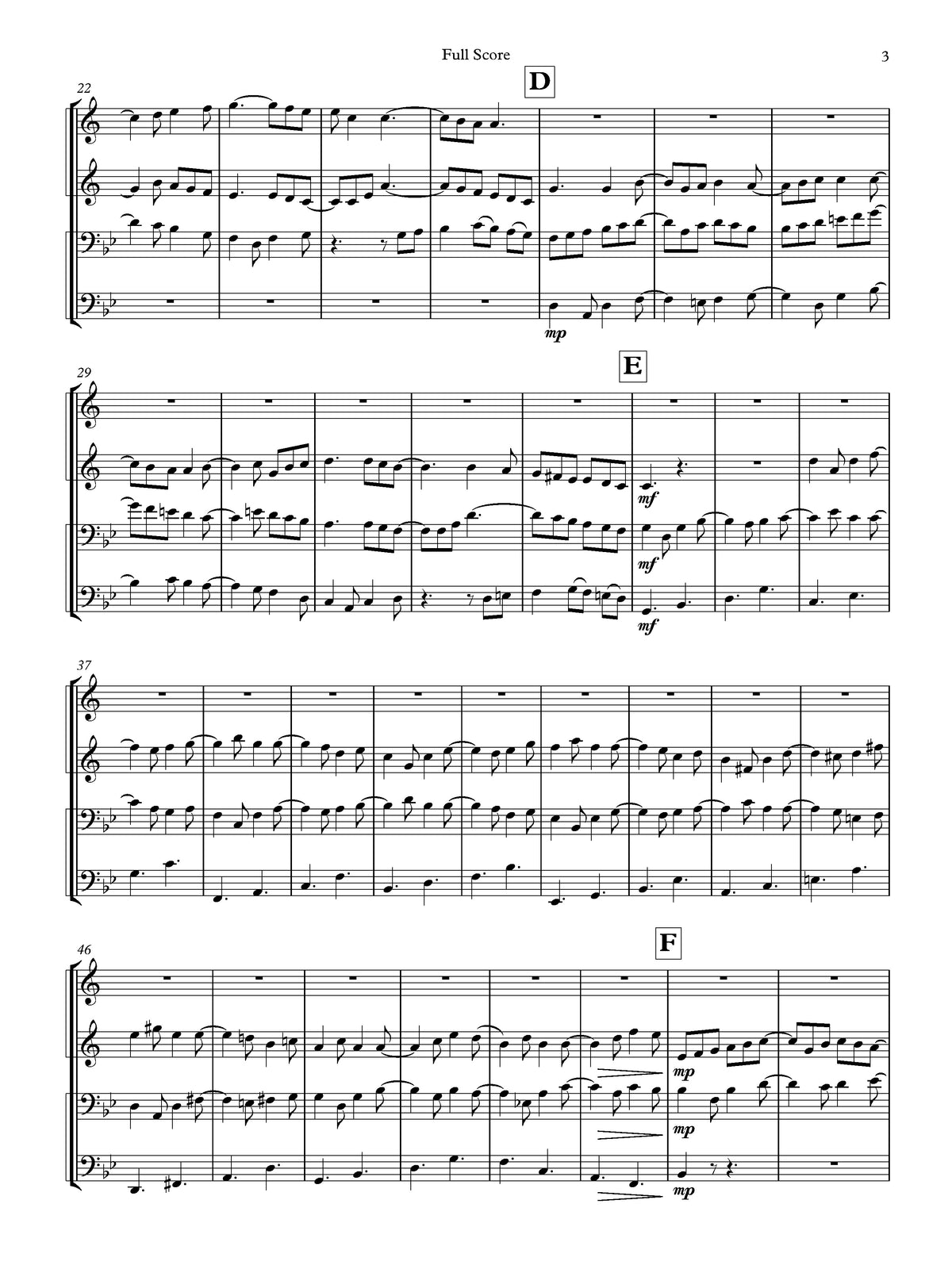 Jazz Fugue in Bb