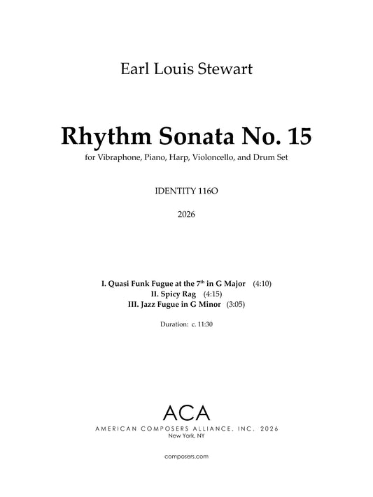 Rhythm Sonata No. 15