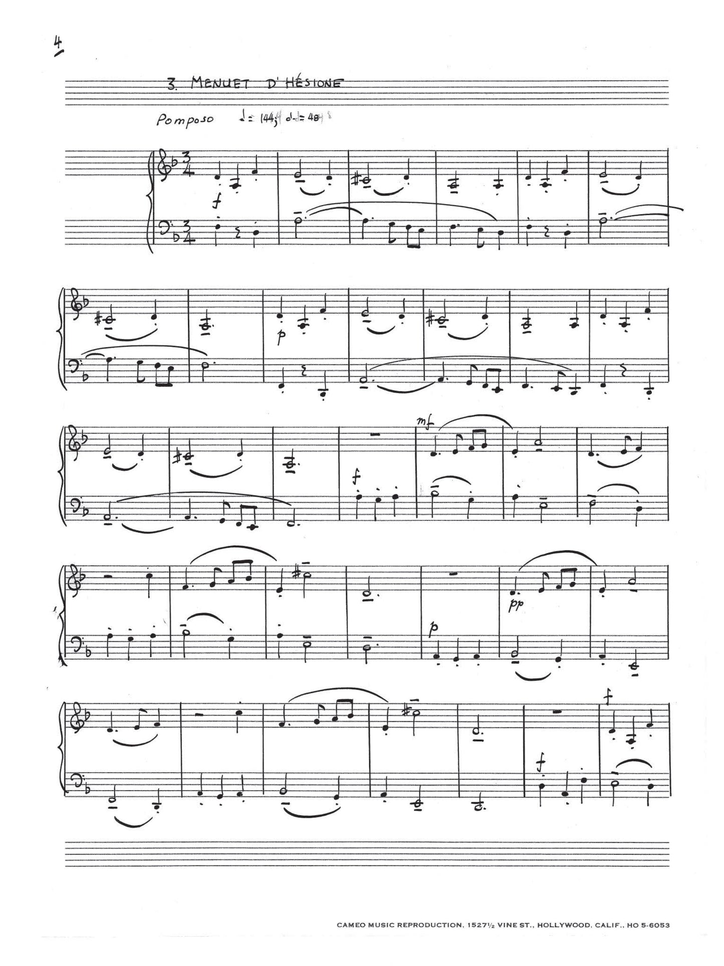 FIVE FRENCH FOLKSONGS for piano