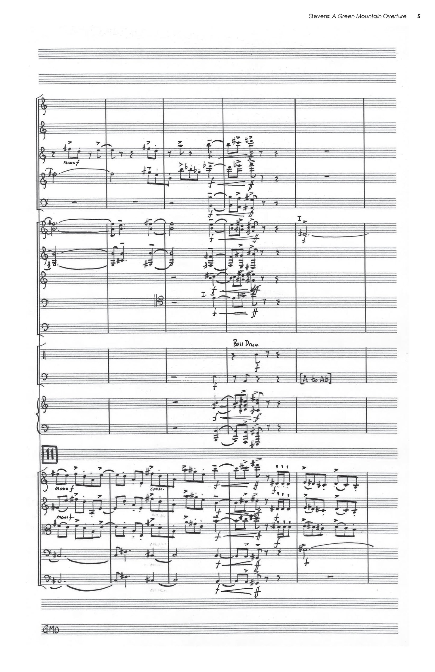 A Green Mountain Overture