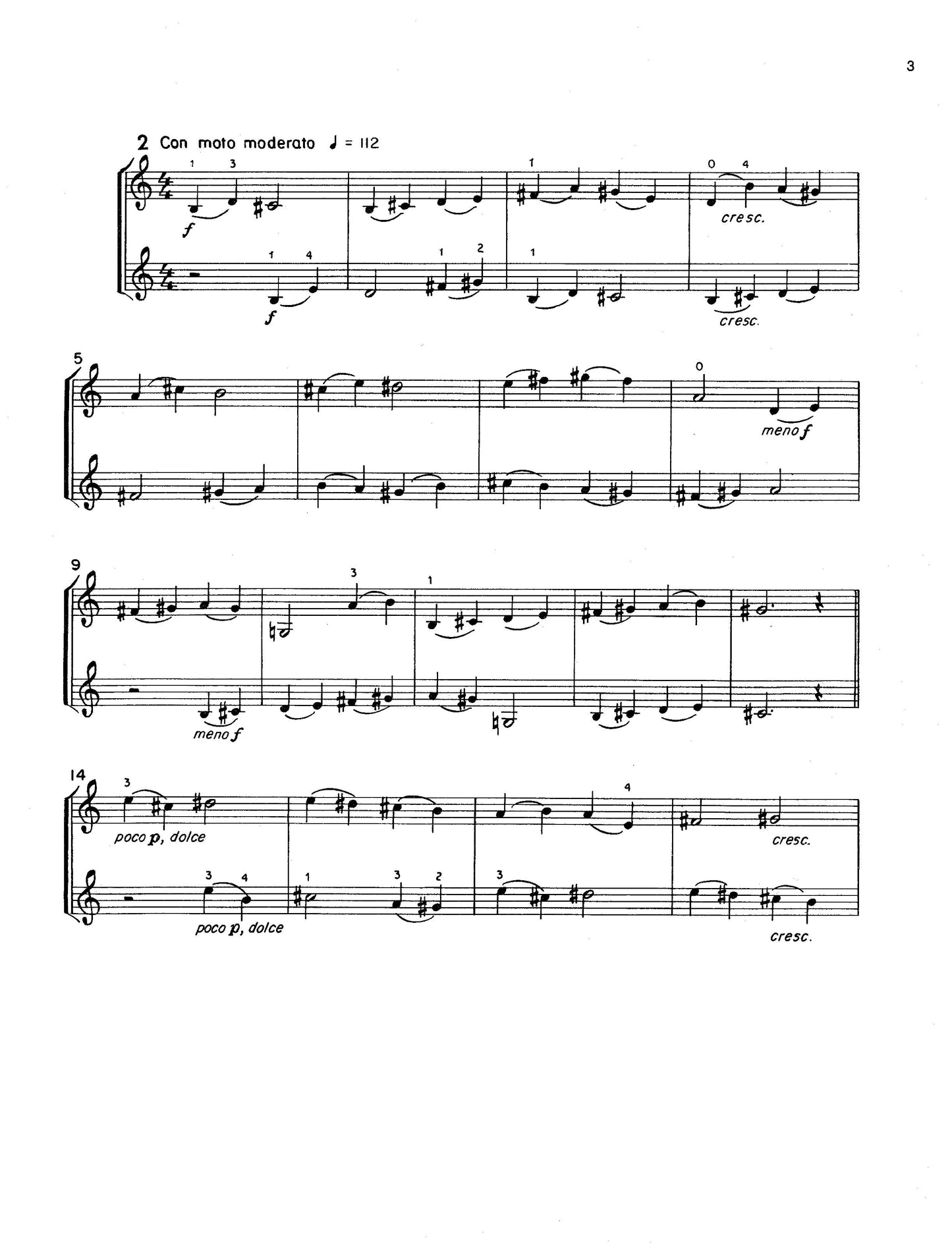 BICINIA for Two Violins