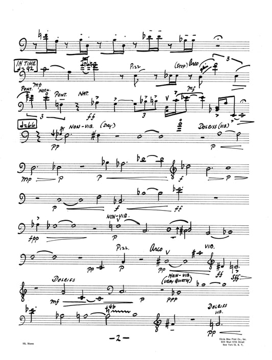 MYSTIC A Contrabass Fantasia