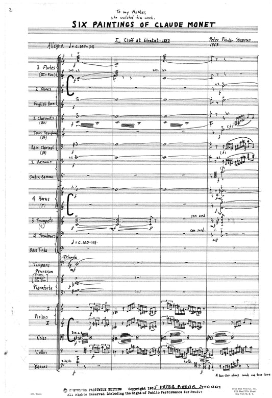 Six Paintings of Claude Monet