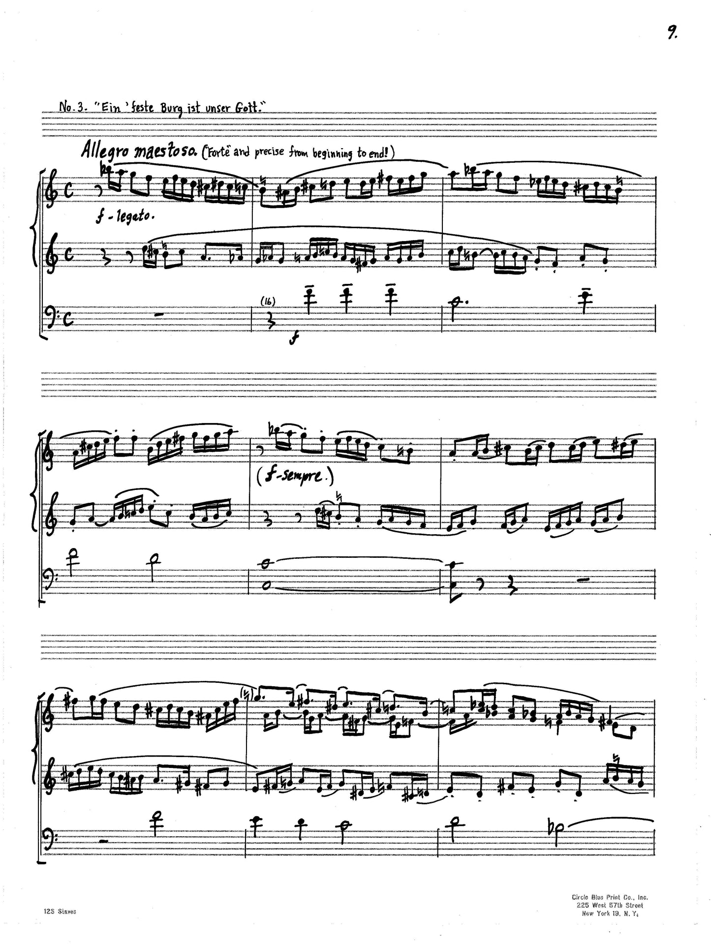 Three Chorale Preludes