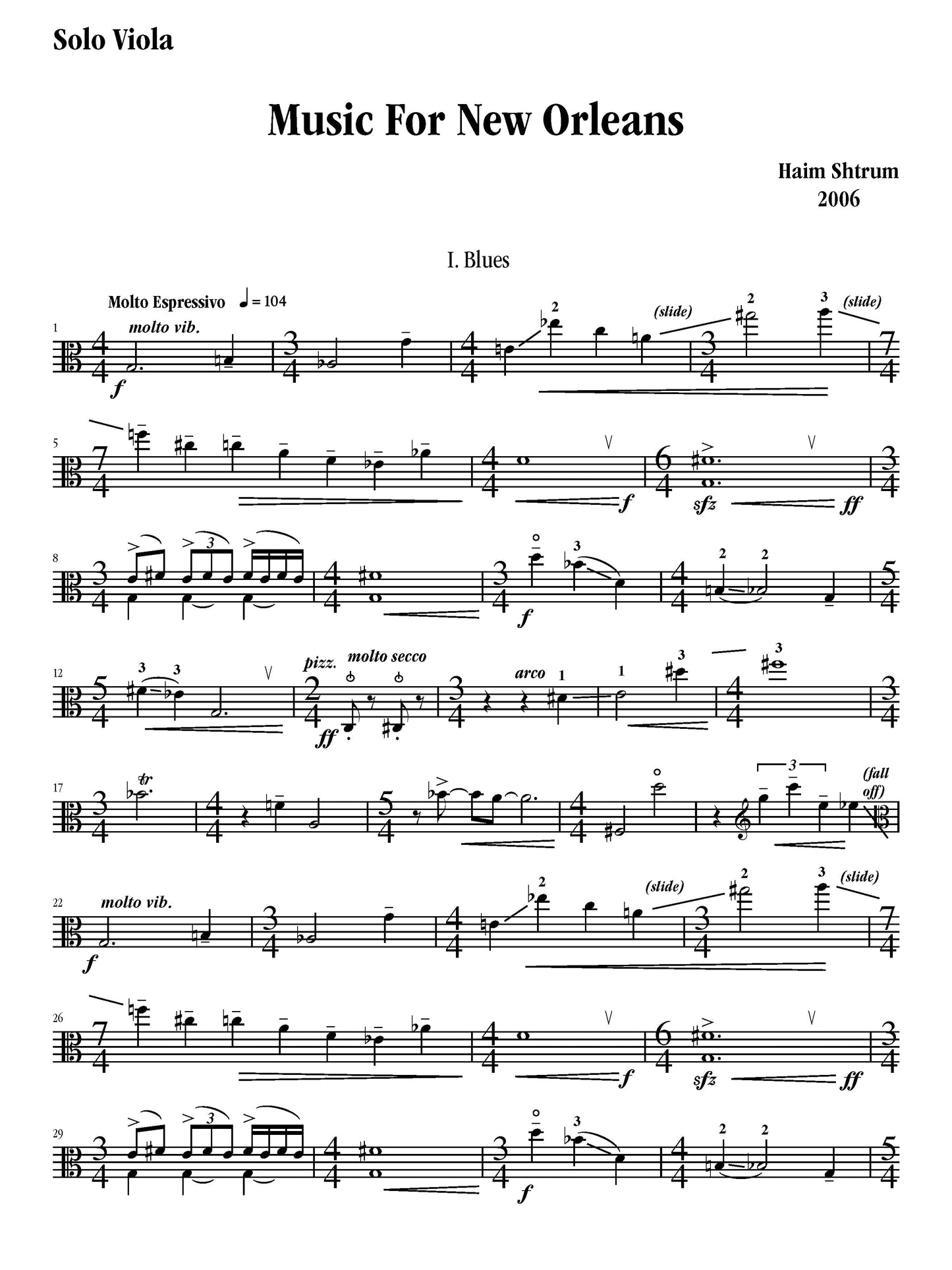 Music for New Orleans