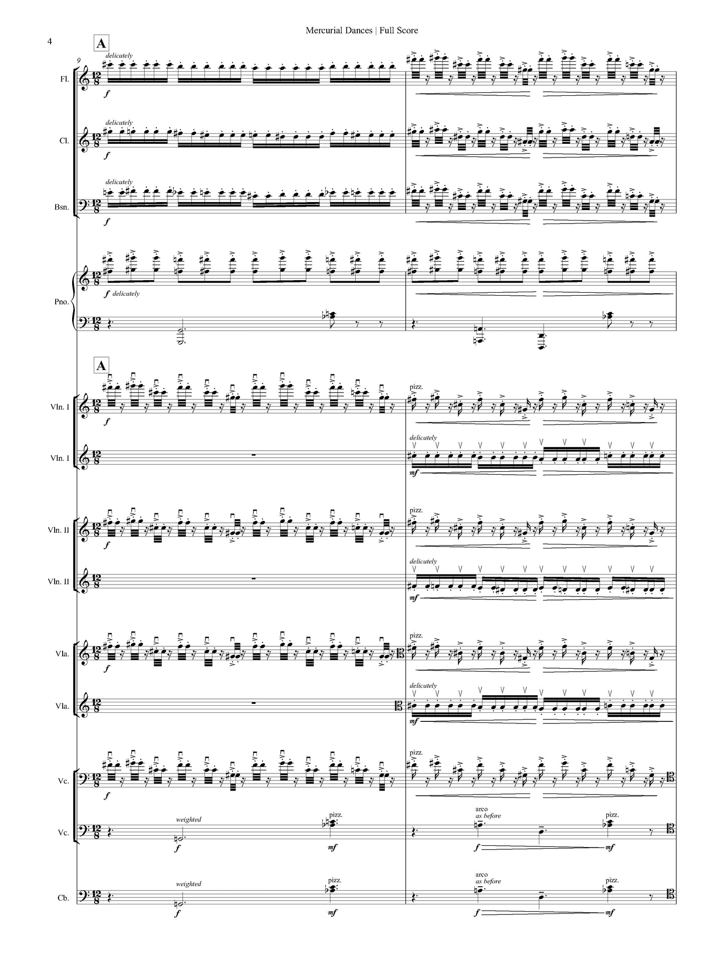 Mercurial Dances, Op. 15