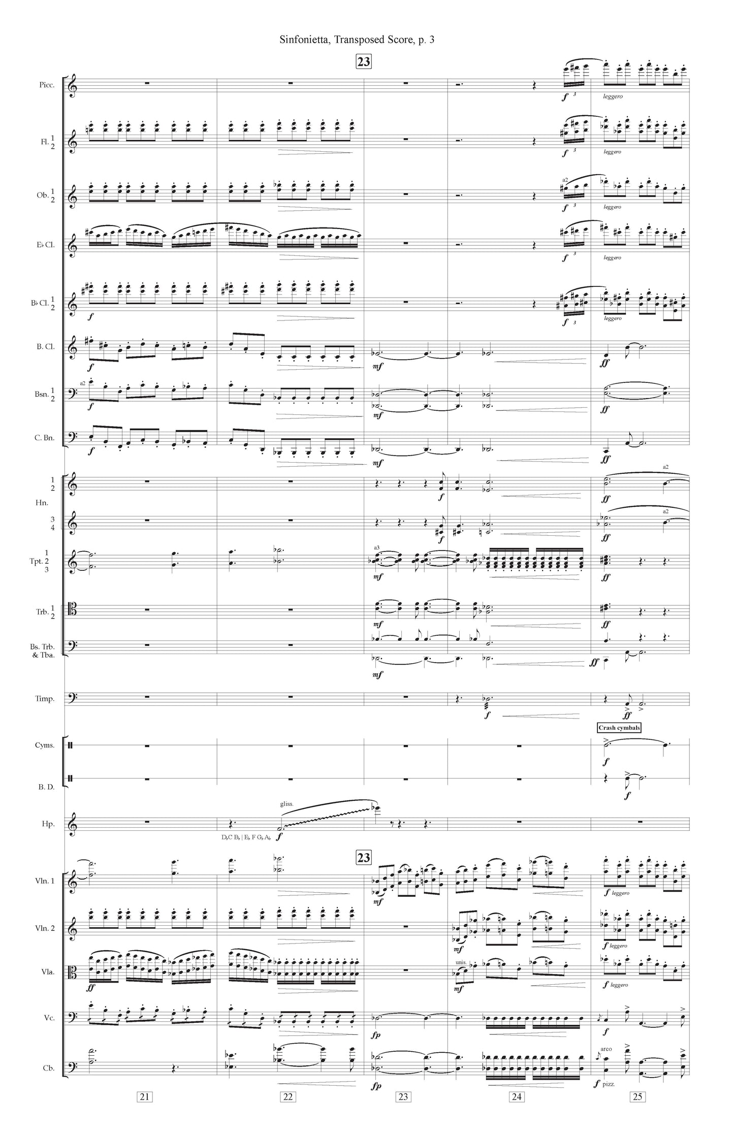 Sinfonietta, Op. 3a