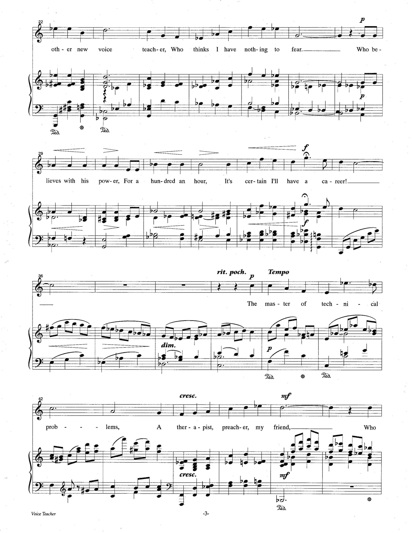 ANOTHER NEW VOICE TEACHER