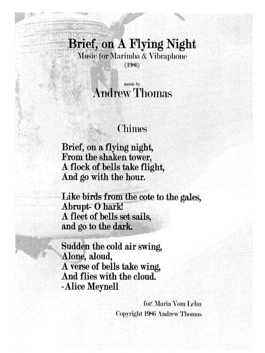 Brief, on a Flying Night