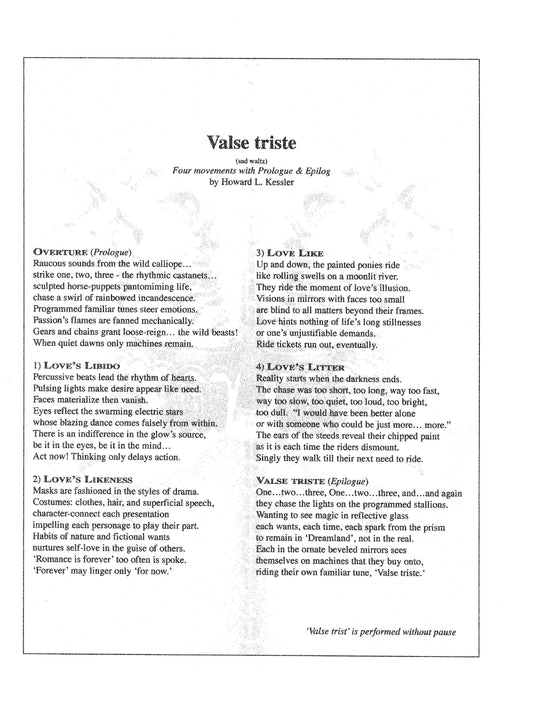 VALSE TRISTE - Sad Waltz