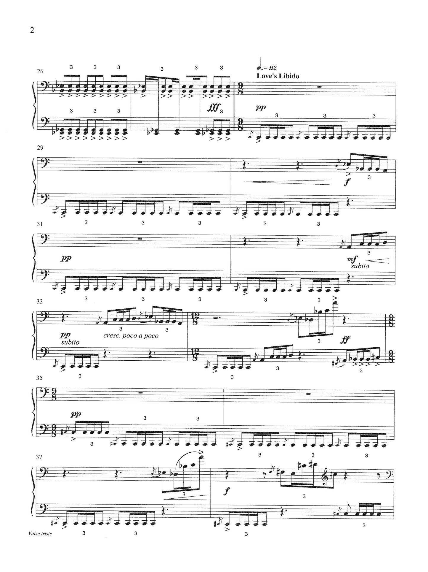 VALSE TRISTE - Sad Waltz