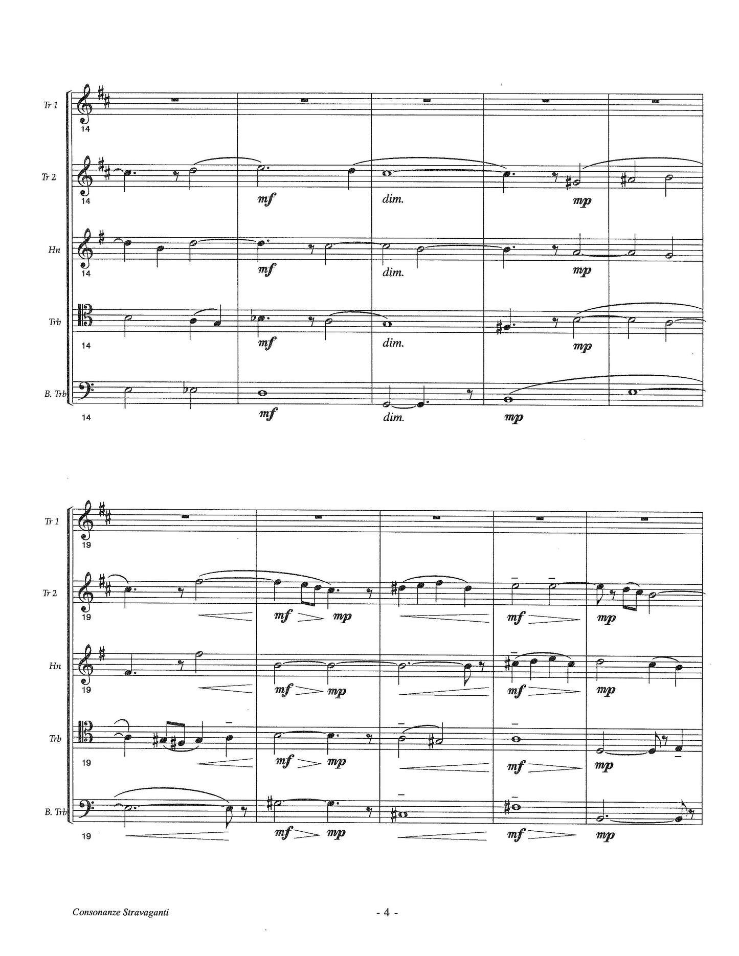 CONSONANZE STRAVAGANTI