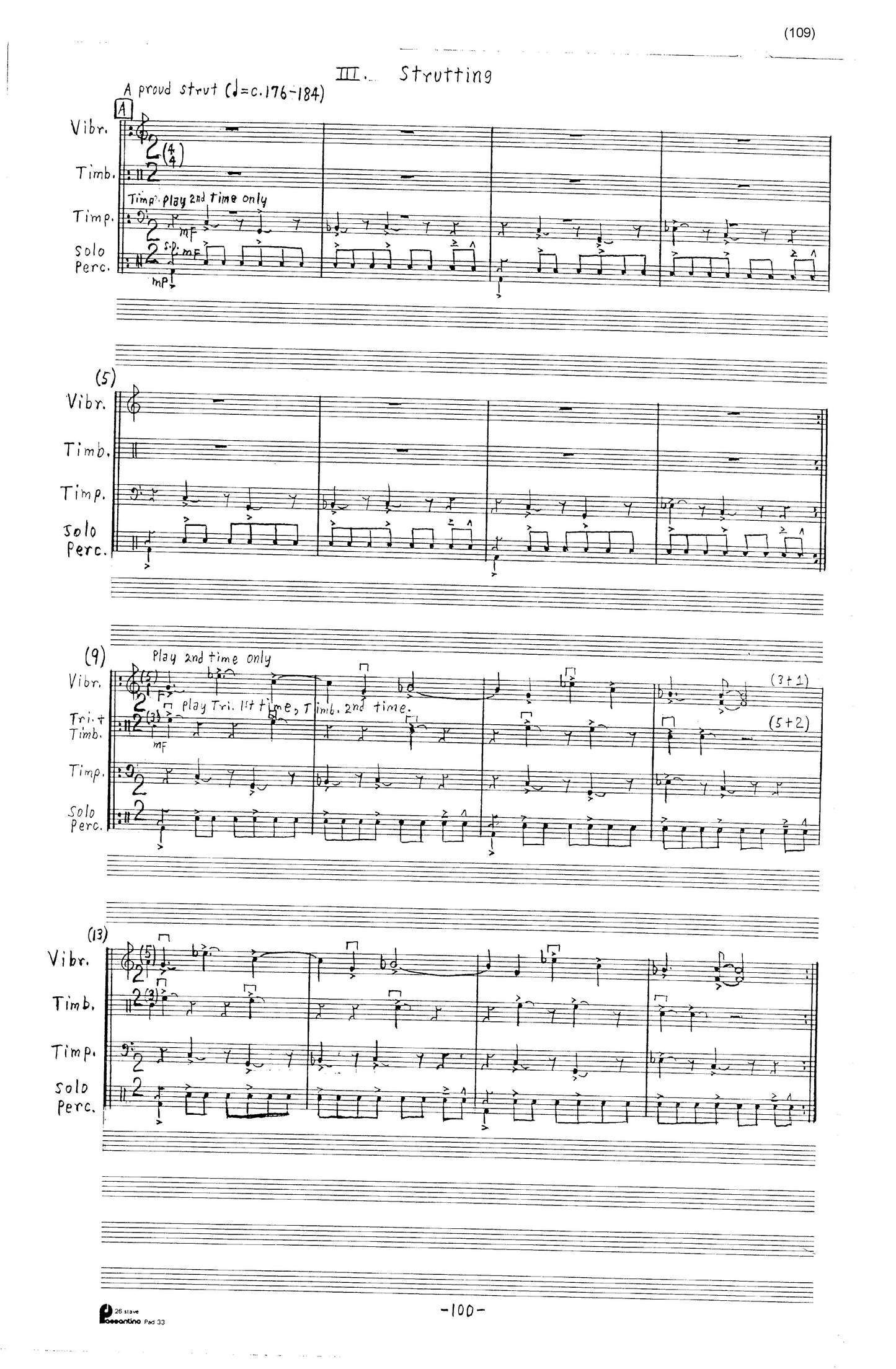 FESTIVAL JOURNEY for Solo Percussion and Symphony Orchestra